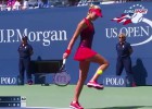 ¡Vaya técnica la de Kristina Mladenovic!