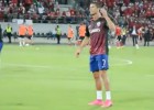 Esta vez Cristiano sí reaccionó ante los gritos de 