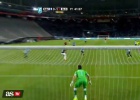 Golazo de Cauteruccio, control de pecho y tijera