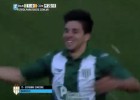 Gio Simeone marcó el golazo colectivo de la temporada