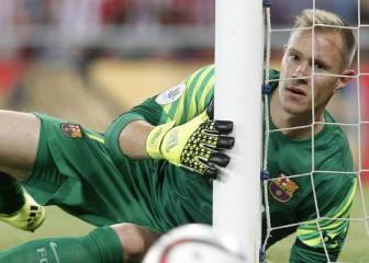 Las salidas extrañas y otras 'locuras' de Ter Stegen