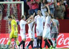 El Sevilla sufre para conseguir su primera victoria en la Liga