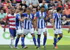 Empate que sigue dejando al Granada en la zona baja