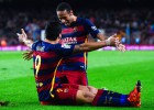 El Barça vence al Eibar con un 'hat-trick' de Luis Suárez