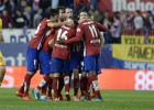 El Atlético consigue 3 puntos vitales en el último minuto