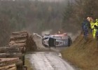 Espectacular accidente de Thierry Neuville en Gales