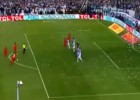 'Cebolla' Rodríguez anotó un golazo a lo Roberto Carlos