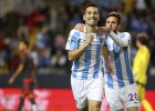 El Málaga sigue imparable y también puede con el Celta
