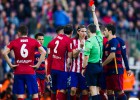 Las faltas de Filipe Luis y Godín que dejaron al 'Atleti' con 9