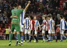 La Real se lleva un derbi vasco gracias al gol de Jonathas