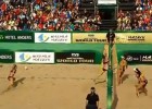 ¿El mejor punto en la historia del voleibol de playa?