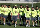 Zidane oversees Madrid training ahead of Levante game