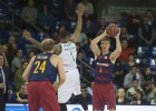 Remontada del Barcelona ante el Unicaja en el Palau