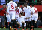 El Sevilla reluce en el Pizjuán y quiere la Champions