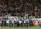 Genial celebración del título entre el plantel y los hinchas