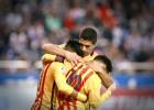 Suárez lidera la goleada de un Barça que recupera la pegada