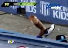 Celebración épica: ¡Racing mete gol y se quita una pierna!