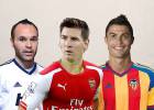 Messi, Cristiano, Iniesta...Real Madrid, Arsenal, Valencia...