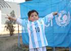 Afghan Messi fan forced to flee over kidnap fears