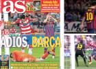¿Se repetirá? El Barça se dejó la Liga de 2014 en Granada