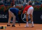 El agarrón de Djokovic con el árbitro y lo más visto del día