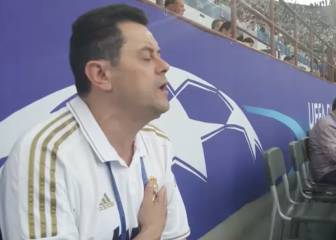 Roncero gets into Madrid's Décima anthem in San Siro