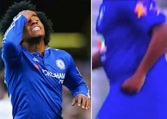 Willian aparece en un vídeo muy pasado de peso