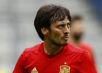 As 'top corner' as they come: Silva's sublime strike for Spain
