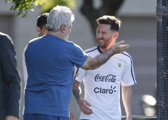 El regreso de Messi: flashes, cachetada y algo de balón