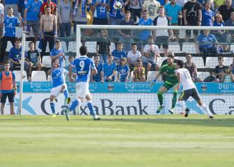 La espectacular chilena de Vega que complica al Castilla