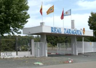 Pintadas contra los jugadores del Zaragoza: 