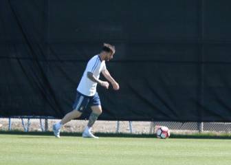 Messi vuelve con el grupo y apunta a titular ante Panamá