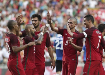 Portugal arrolla a Estonia con doblete de Cristiano