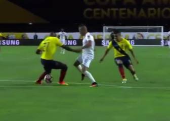 Lo de Cueva es para verlo una y mil veces: ¡Ruleta con caño!