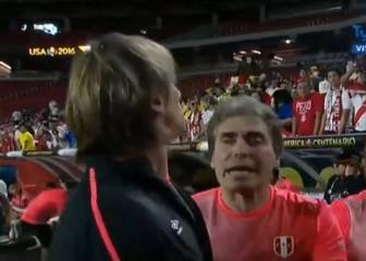 El impresionante cabreo de Gareca con la hinchada