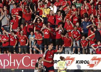Osasuna cumple en su primera semifinal por el ascenso