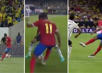 Venegas: golazo a lo James y control y regate a lo Neymar