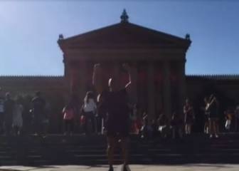 El curioso video que compartió Alexis inspirado en Rocky