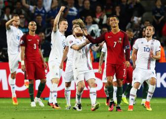 Las diferencias entre Cristiano y la Selección de Islandia