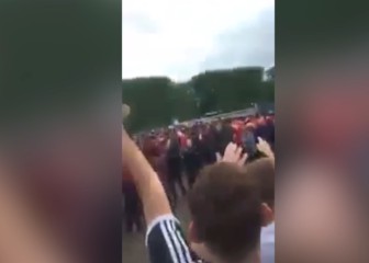 English hooligans: 