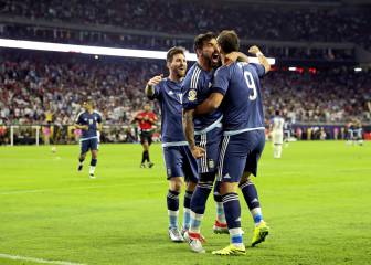 Argentina y Messi golean a Estados Unidos sin despeinarse