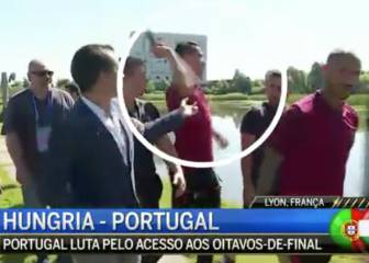 ¡Así fue el terrible enojo de Cristiano con un periodista!