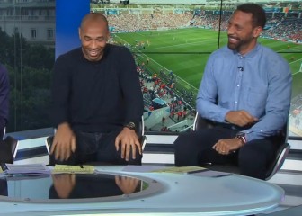 Henry reacts to Shearer and Lineker handball jokes