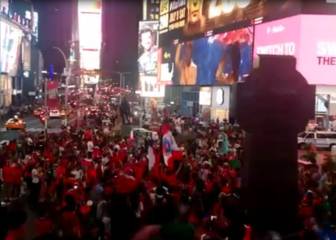 El espectacular festejo de los chilenos en todo el mundo