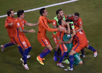 Resumen y penaltis de la final entre Argentina - Chile