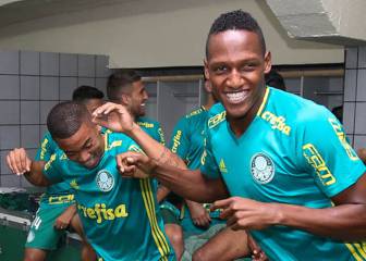 Yerry Mina pone el paso en el país de la samba