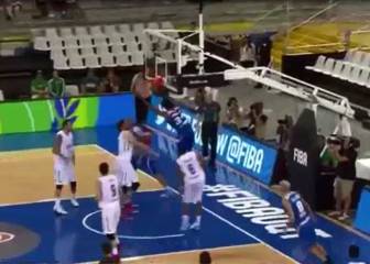 Antetokounmpo causó un terremoto con esta clavada