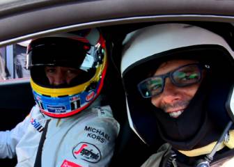 Fernando Alonso presenta el nuevo Honda NSX en Estoril