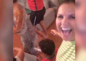 La locura de la familia de Cristiano con el pase a la final