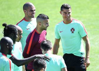 Pepe apunta a titular tras entrenarse con el grupo